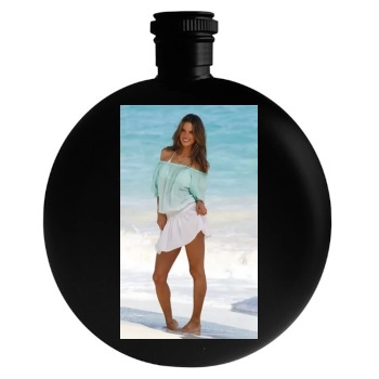 Alessandra Ambrosio Round Flask