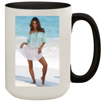 Alessandra Ambrosio 15oz Colored Inner & Handle Mug