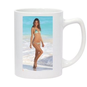 Alessandra Ambrosio 14oz White Statesman Mug