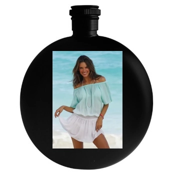 Alessandra Ambrosio Round Flask