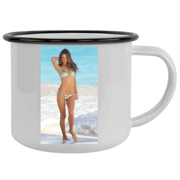 Alessandra Ambrosio Camping Mug