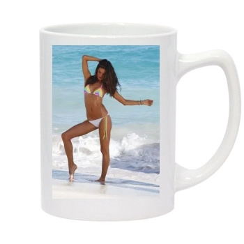 Alessandra Ambrosio 14oz White Statesman Mug