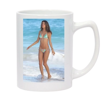 Alessandra Ambrosio 14oz White Statesman Mug