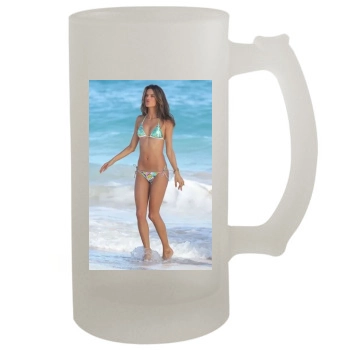 Alessandra Ambrosio 16oz Frosted Beer Stein