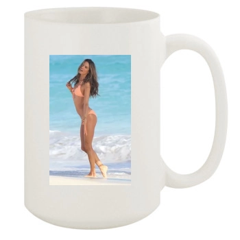 Alessandra Ambrosio 15oz White Mug