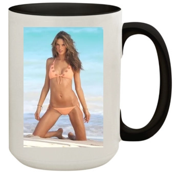 Alessandra Ambrosio 15oz Colored Inner & Handle Mug