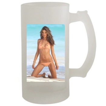 Alessandra Ambrosio 16oz Frosted Beer Stein