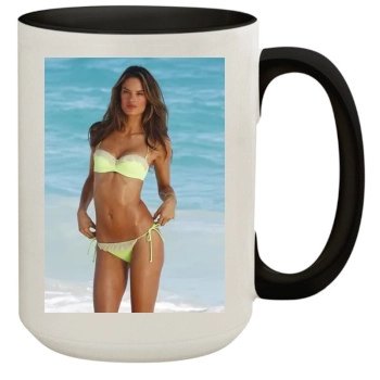 Alessandra Ambrosio 15oz Colored Inner & Handle Mug