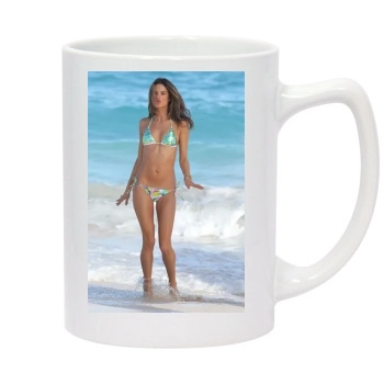 Alessandra Ambrosio 14oz White Statesman Mug