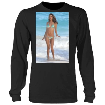 Alessandra Ambrosio Men's Heavy Long Sleeve TShirt