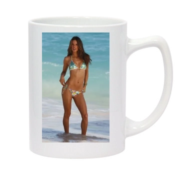 Alessandra Ambrosio 14oz White Statesman Mug