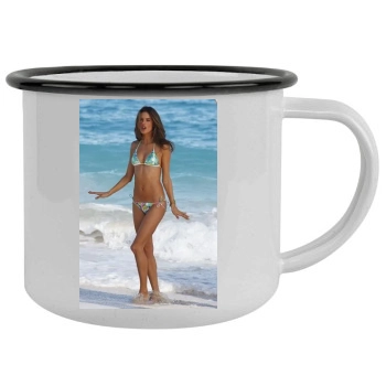 Alessandra Ambrosio Camping Mug