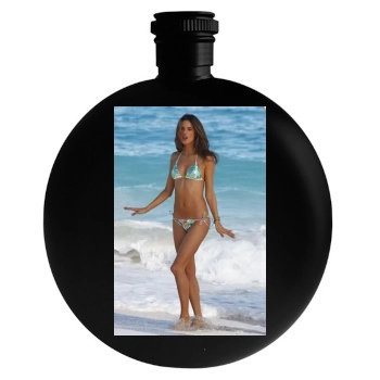 Alessandra Ambrosio Round Flask