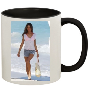 Alessandra Ambrosio 11oz Colored Inner & Handle Mug