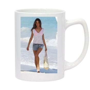 Alessandra Ambrosio 14oz White Statesman Mug