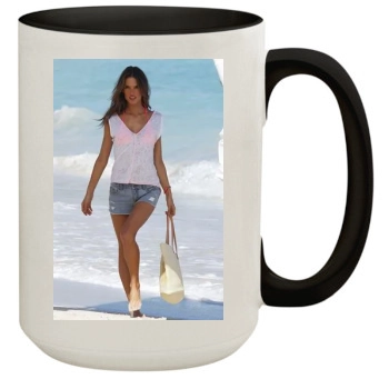 Alessandra Ambrosio 15oz Colored Inner & Handle Mug