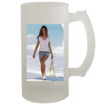 Alessandra Ambrosio 16oz Frosted Beer Stein