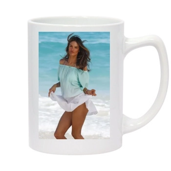 Alessandra Ambrosio 14oz White Statesman Mug