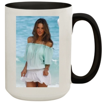 Alessandra Ambrosio 15oz Colored Inner & Handle Mug