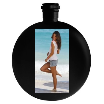 Alessandra Ambrosio Round Flask