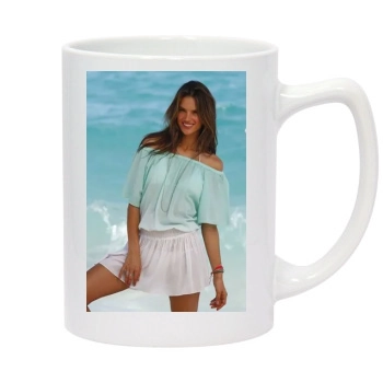 Alessandra Ambrosio 14oz White Statesman Mug