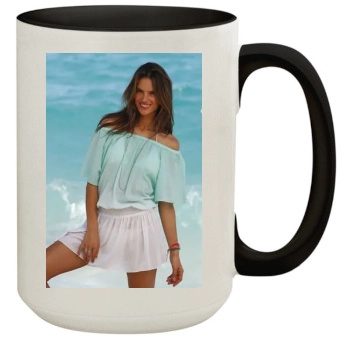 Alessandra Ambrosio 15oz Colored Inner & Handle Mug