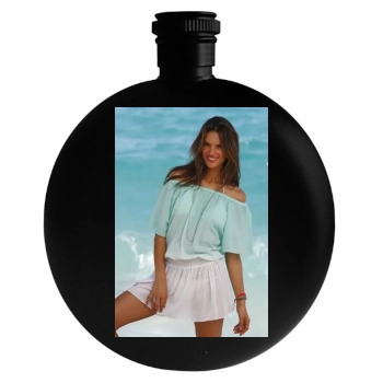 Alessandra Ambrosio Round Flask