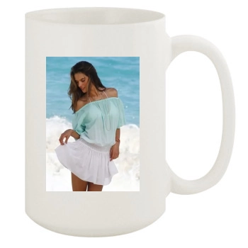 Alessandra Ambrosio 15oz White Mug