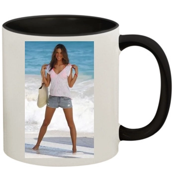 Alessandra Ambrosio 11oz Colored Inner & Handle Mug