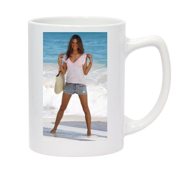 Alessandra Ambrosio 14oz White Statesman Mug