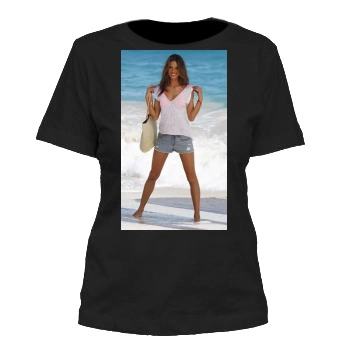 Alessandra Ambrosio Women's Cut T-Shirt