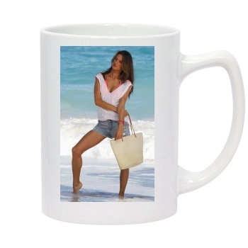 Alessandra Ambrosio 14oz White Statesman Mug