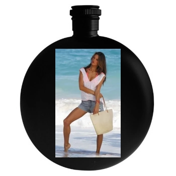 Alessandra Ambrosio Round Flask