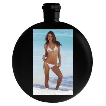 Alessandra Ambrosio Round Flask