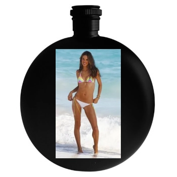 Alessandra Ambrosio Round Flask