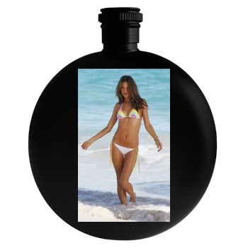 Alessandra Ambrosio Round Flask