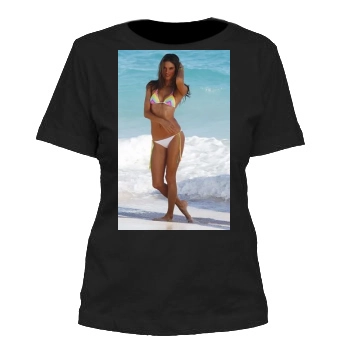 Alessandra Ambrosio Women's Cut T-Shirt