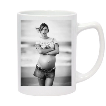 Alessandra Ambrosio 14oz White Statesman Mug