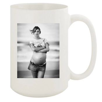 Alessandra Ambrosio 15oz White Mug