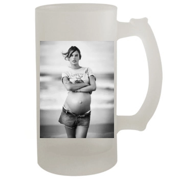 Alessandra Ambrosio 16oz Frosted Beer Stein