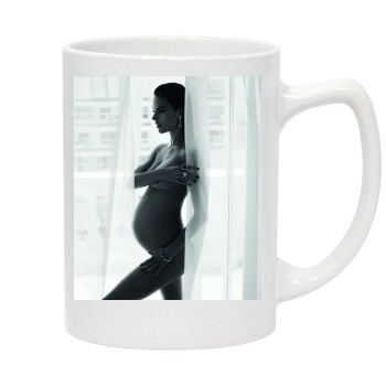 Alessandra Ambrosio 14oz White Statesman Mug