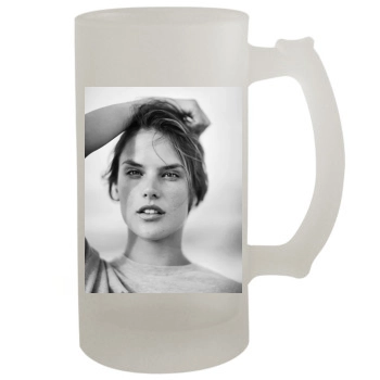 Alessandra Ambrosio 16oz Frosted Beer Stein