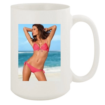 Alessandra Ambrosio 15oz White Mug