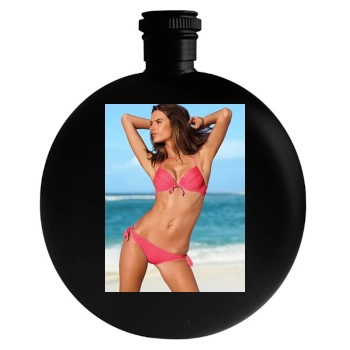 Alessandra Ambrosio Round Flask