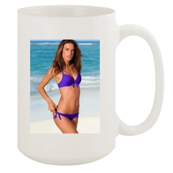 Alessandra Ambrosio 15oz White Mug