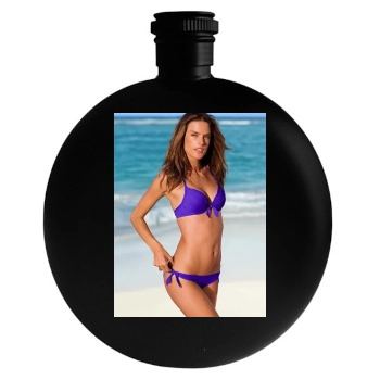 Alessandra Ambrosio Round Flask