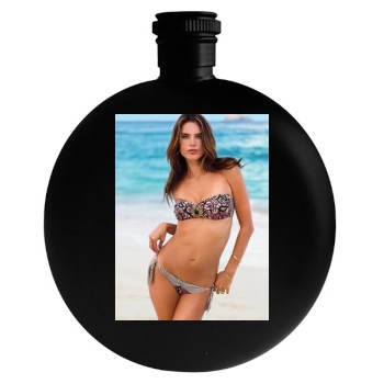 Alessandra Ambrosio Round Flask