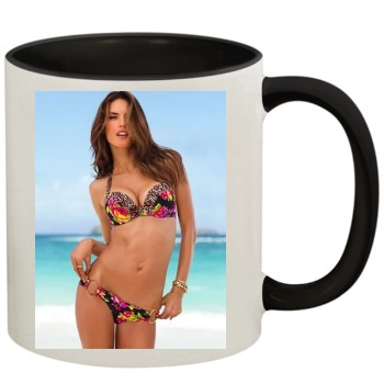 Alessandra Ambrosio 11oz Colored Inner & Handle Mug