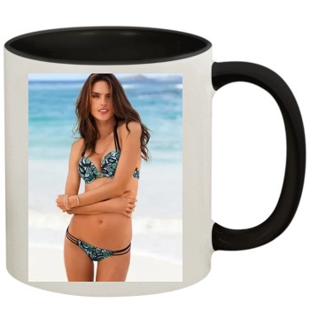 Alessandra Ambrosio 11oz Colored Inner & Handle Mug