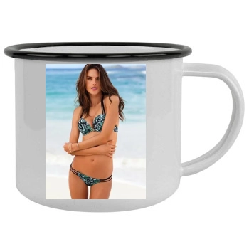 Alessandra Ambrosio Camping Mug